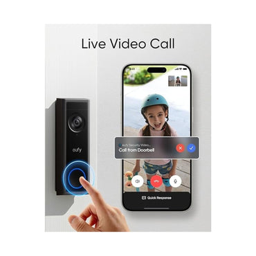 C30 EUFY VIDEO DOORBELL BLACK