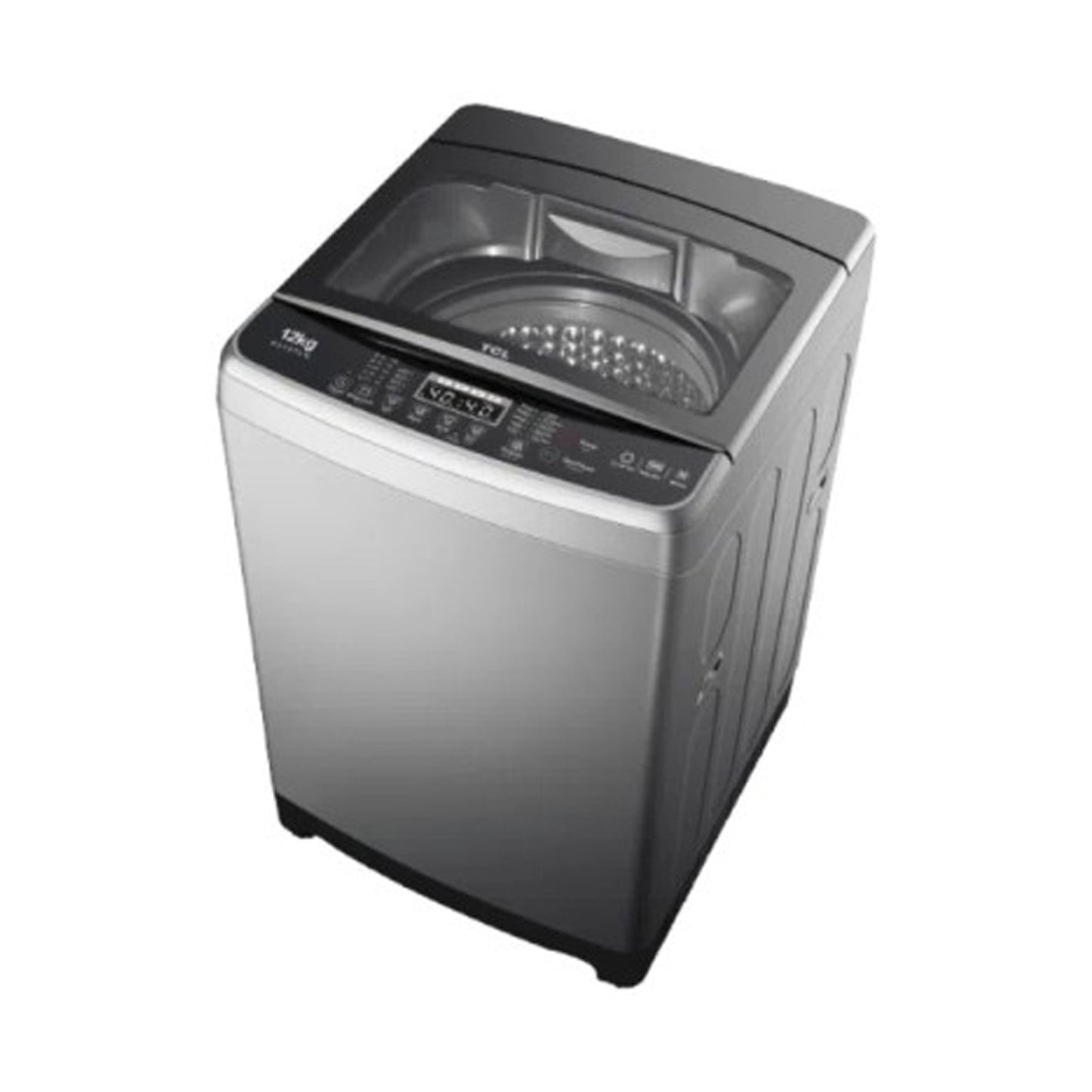 TCL Washer 12 Kg Top Load Grey