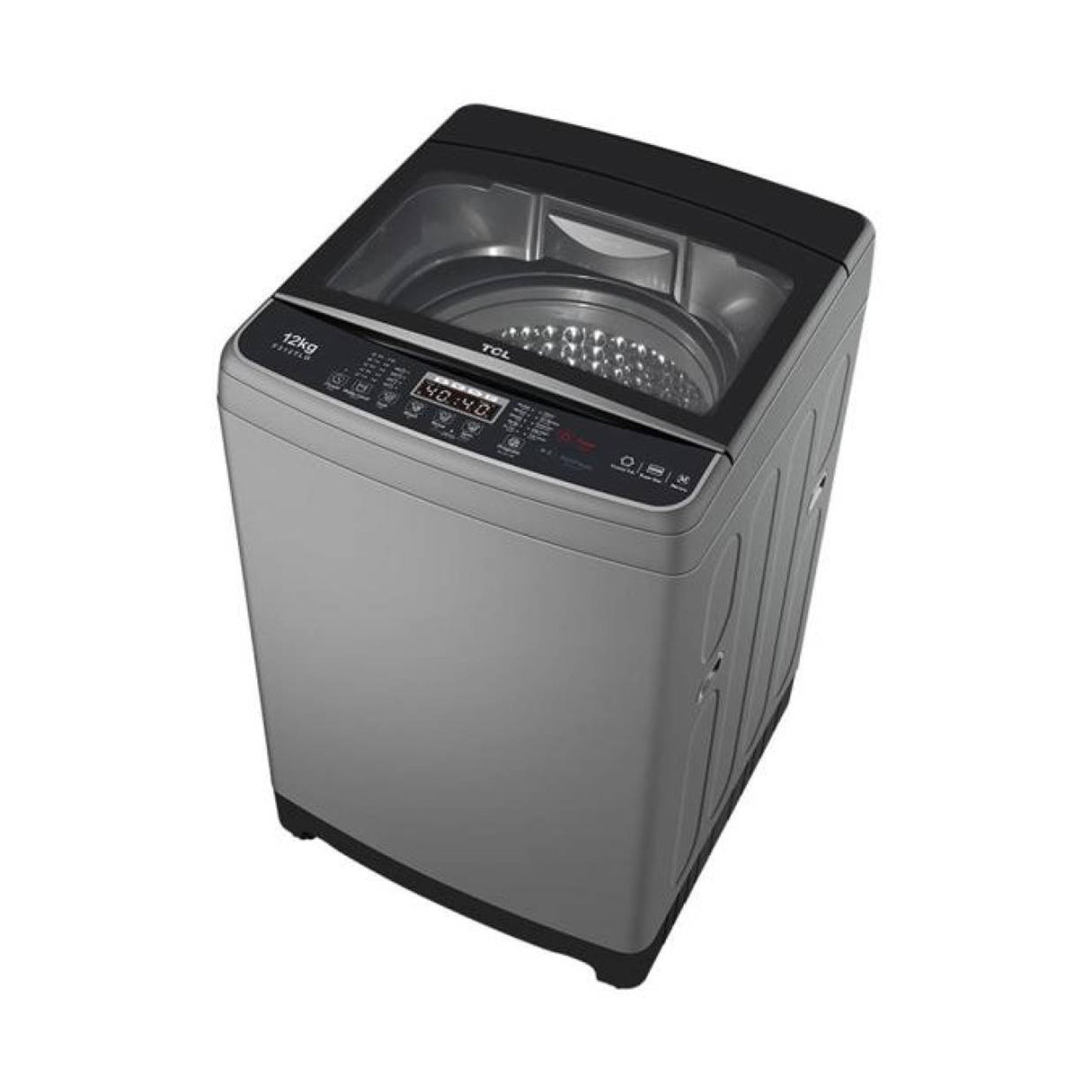 TCL Washer 18 Kg Top Load Grey