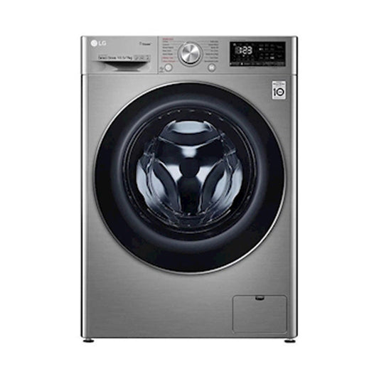 LG* Washer + Dryer 10.5/7 Kg Front Load 1400RPM Silver