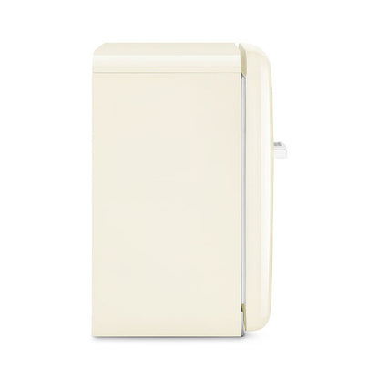 Smeg 1 Door 122L Retro 50s Refrigerator Right - Cream