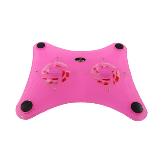 CONQUEROR Laptop Cooling Fan - Quiet USB - PINK