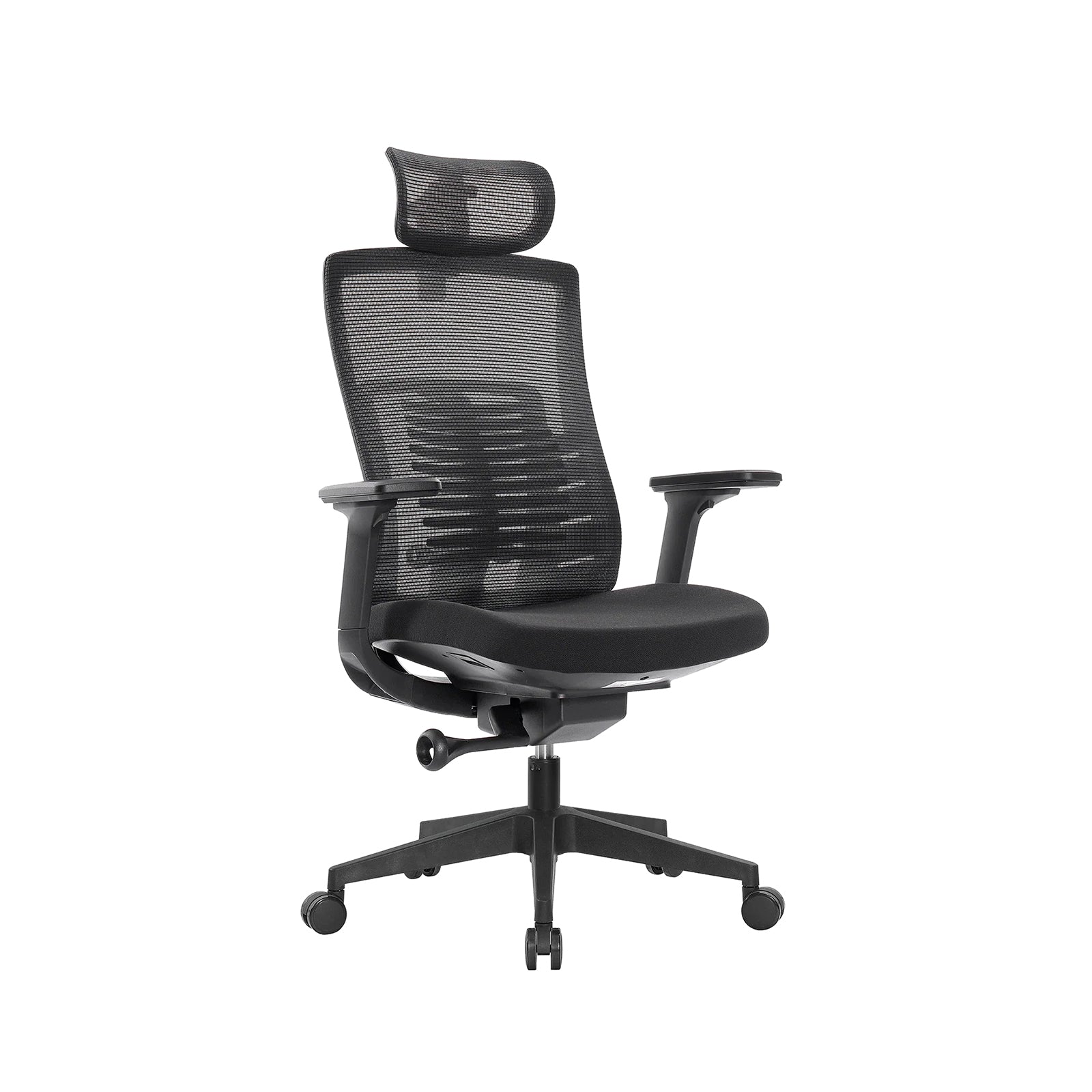 Fantech OC1 Ergonomic Chair 4D Headrest Adjustable - Black