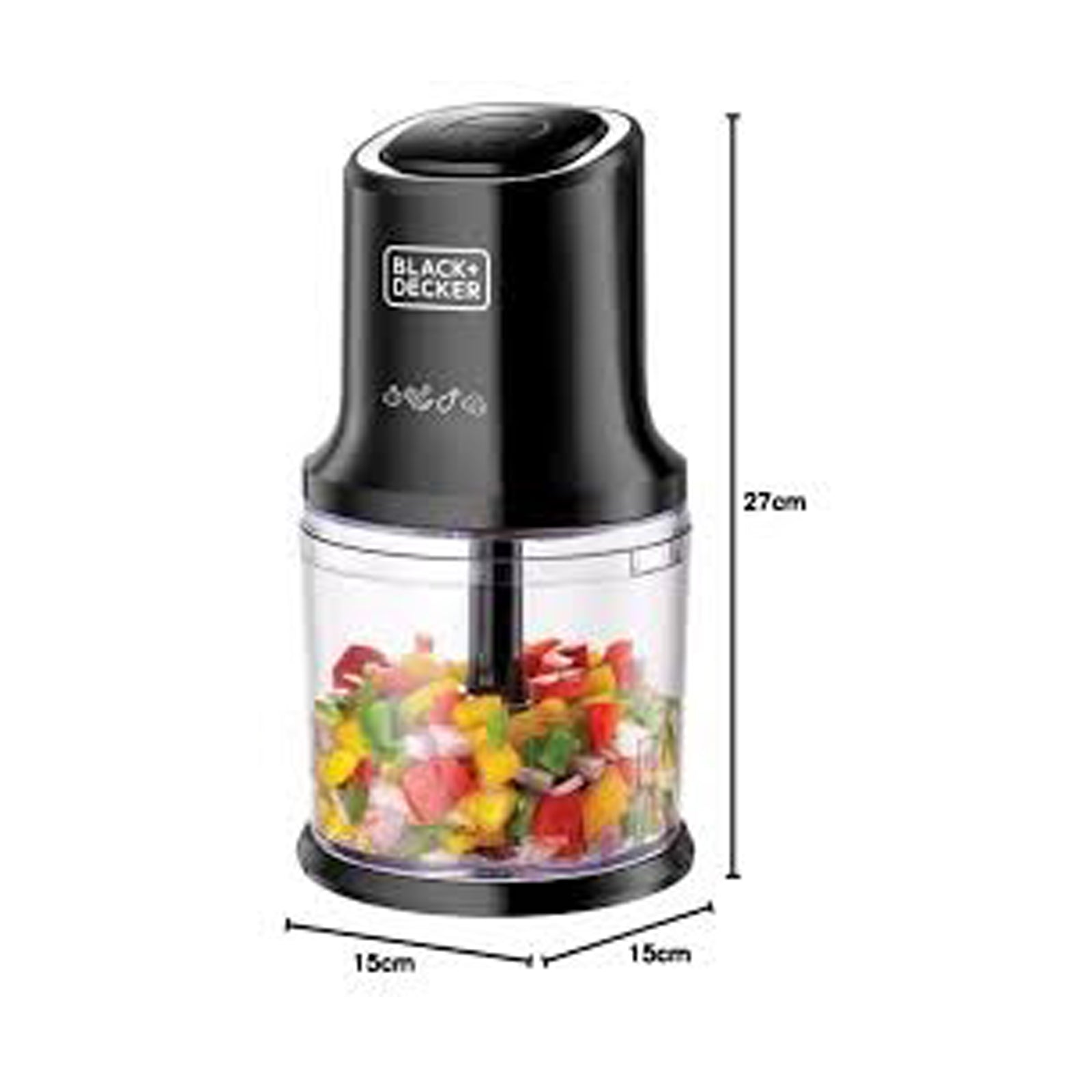 Black+Decker Vertical Chopper 500w 500ml