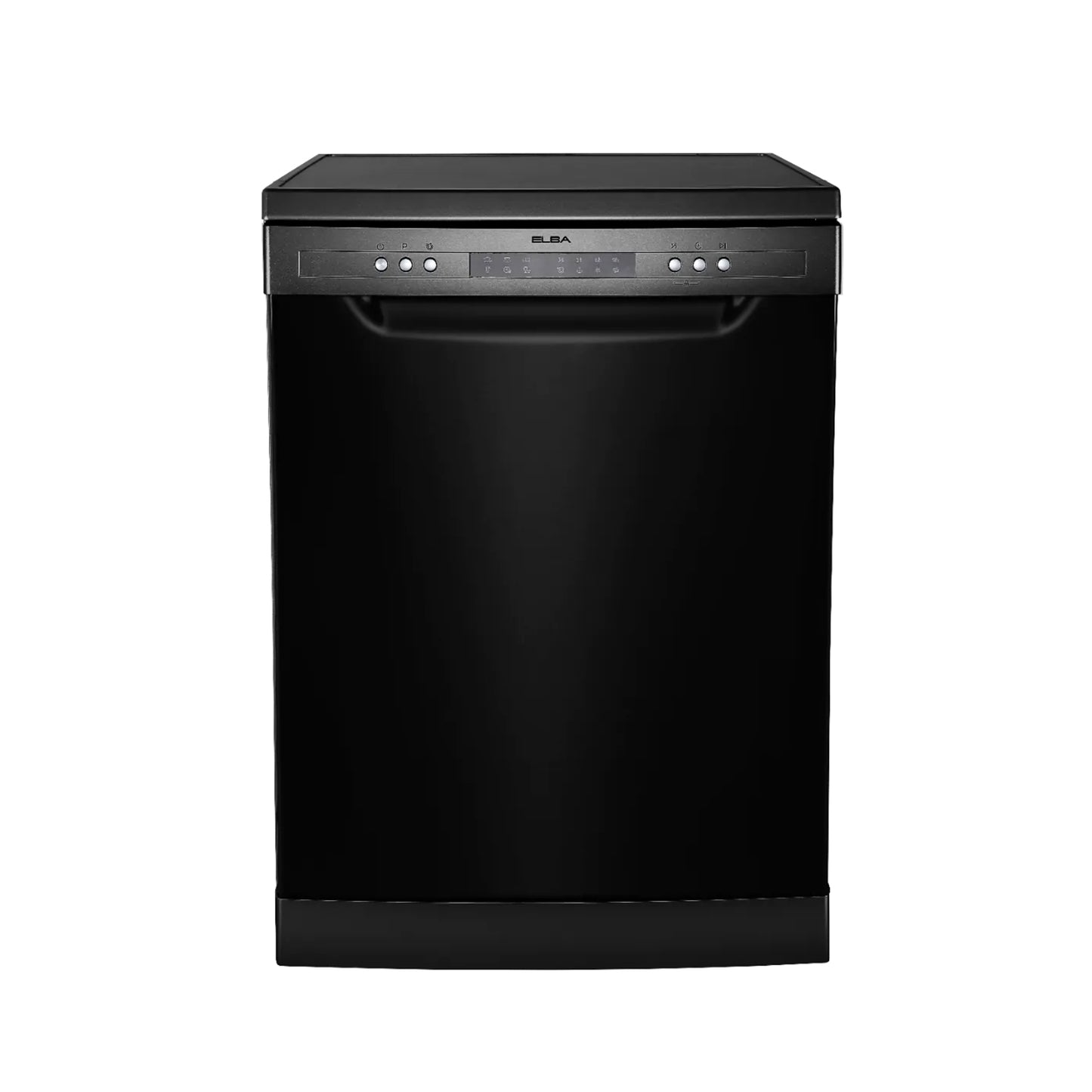 ELBA Dishwasher 6 Programs 14 Place Settings Black ELBA