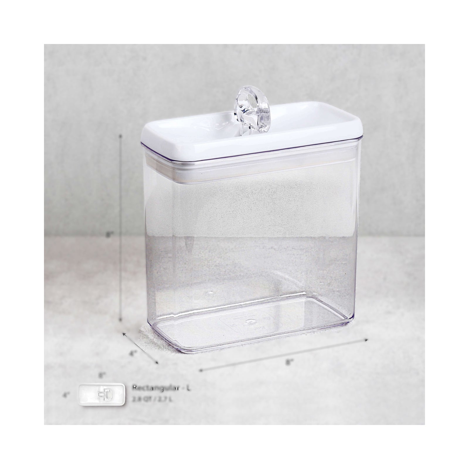 FELLI NLG4808A-060 RECT FLIP TITE CANISTER