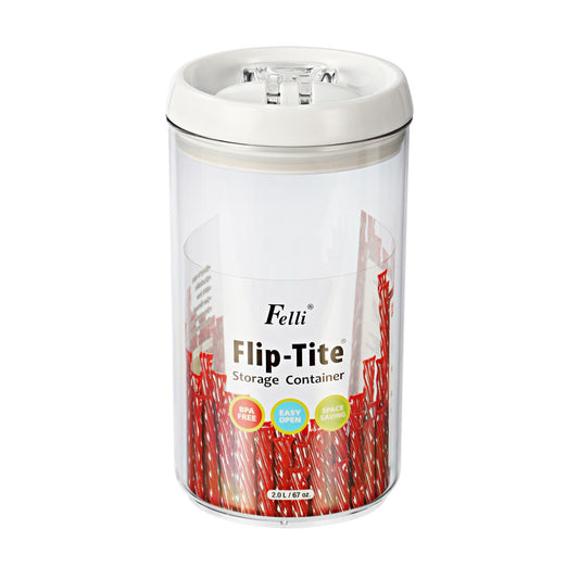 FELLI 5" ROUND FLIP TITE CANISTER 13CM