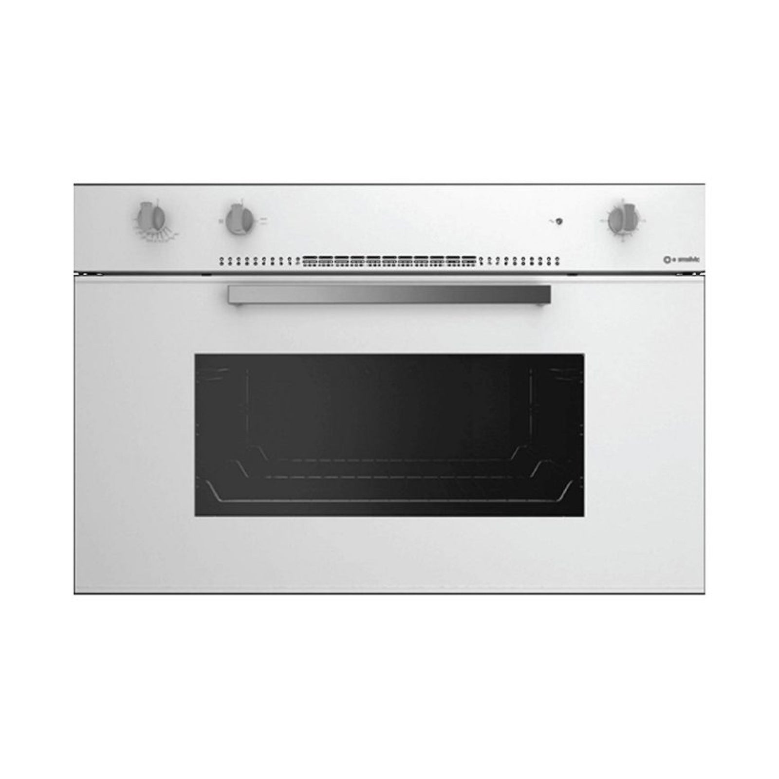 SMALVIC Oven 90Cm Gas Electric 110Litres White