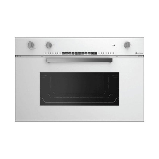 SMALVIC Oven 90Cm Gas Electric 110Litres White (BU)