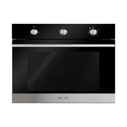 FLORA Oven 60 cm Gas Gas 67 Litres Convection Black