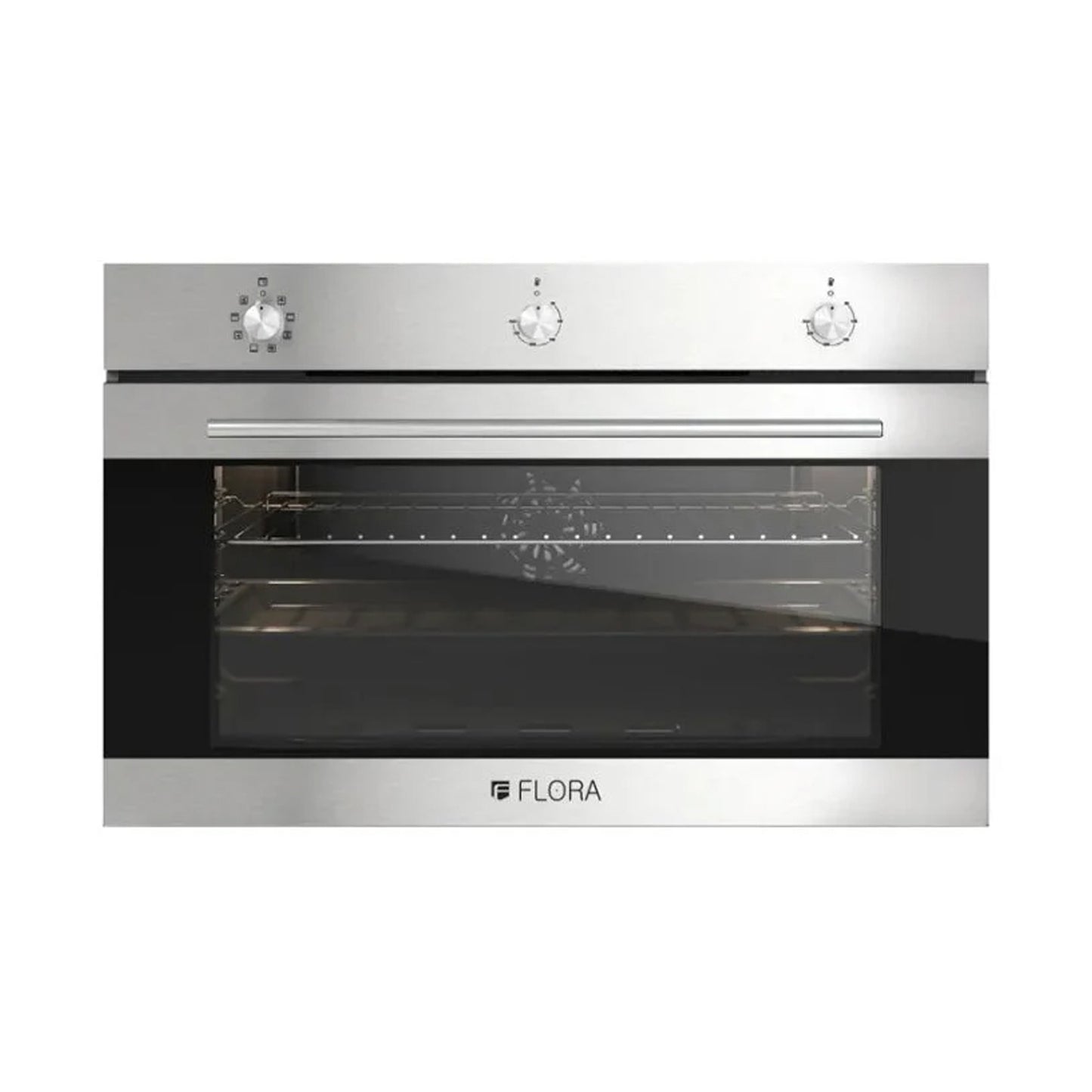 FLORA Oven 90Cm Gas Gas 120 Litres Inox