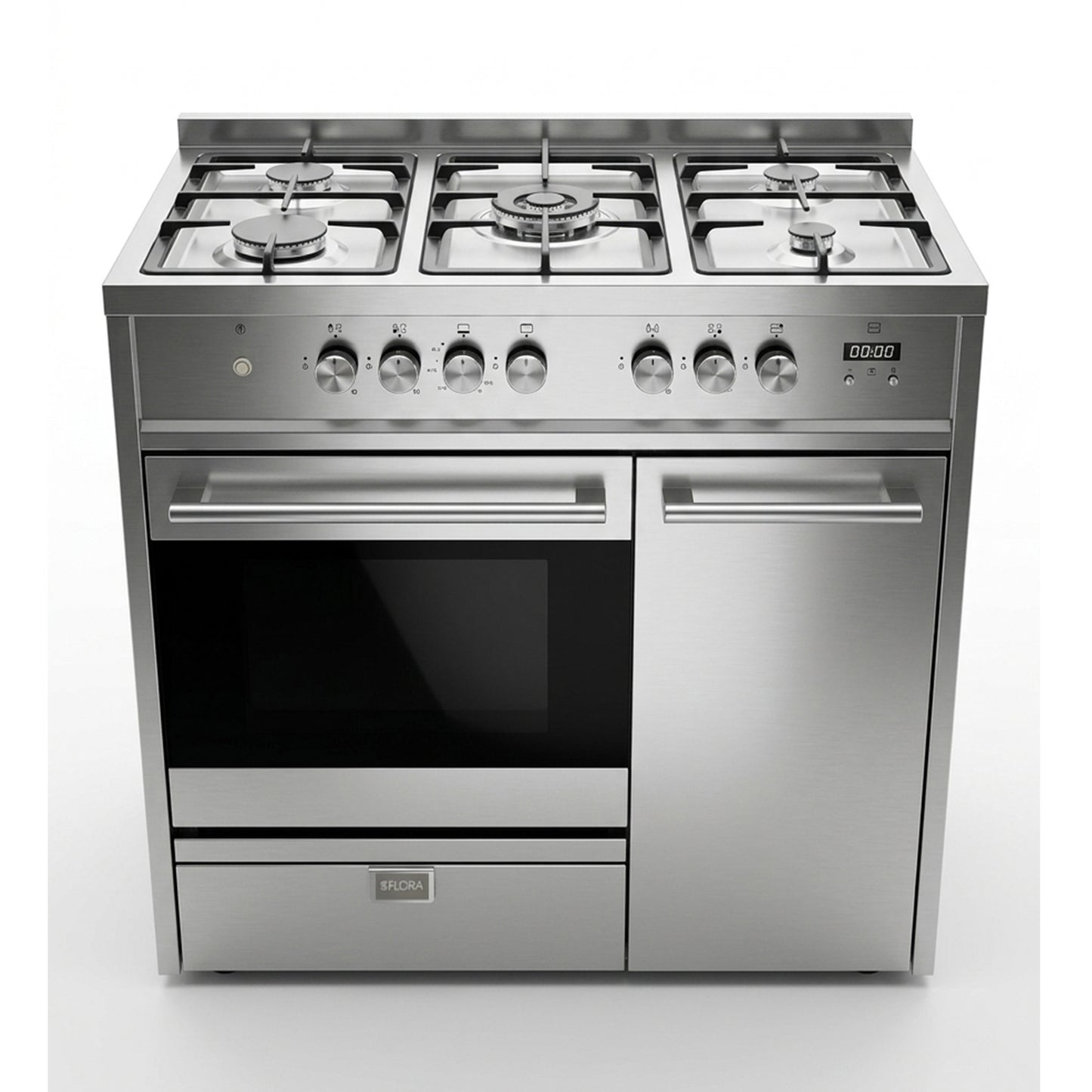 FLORA Cooker Bottle 90 Cm Semi Pro Stainless Steel