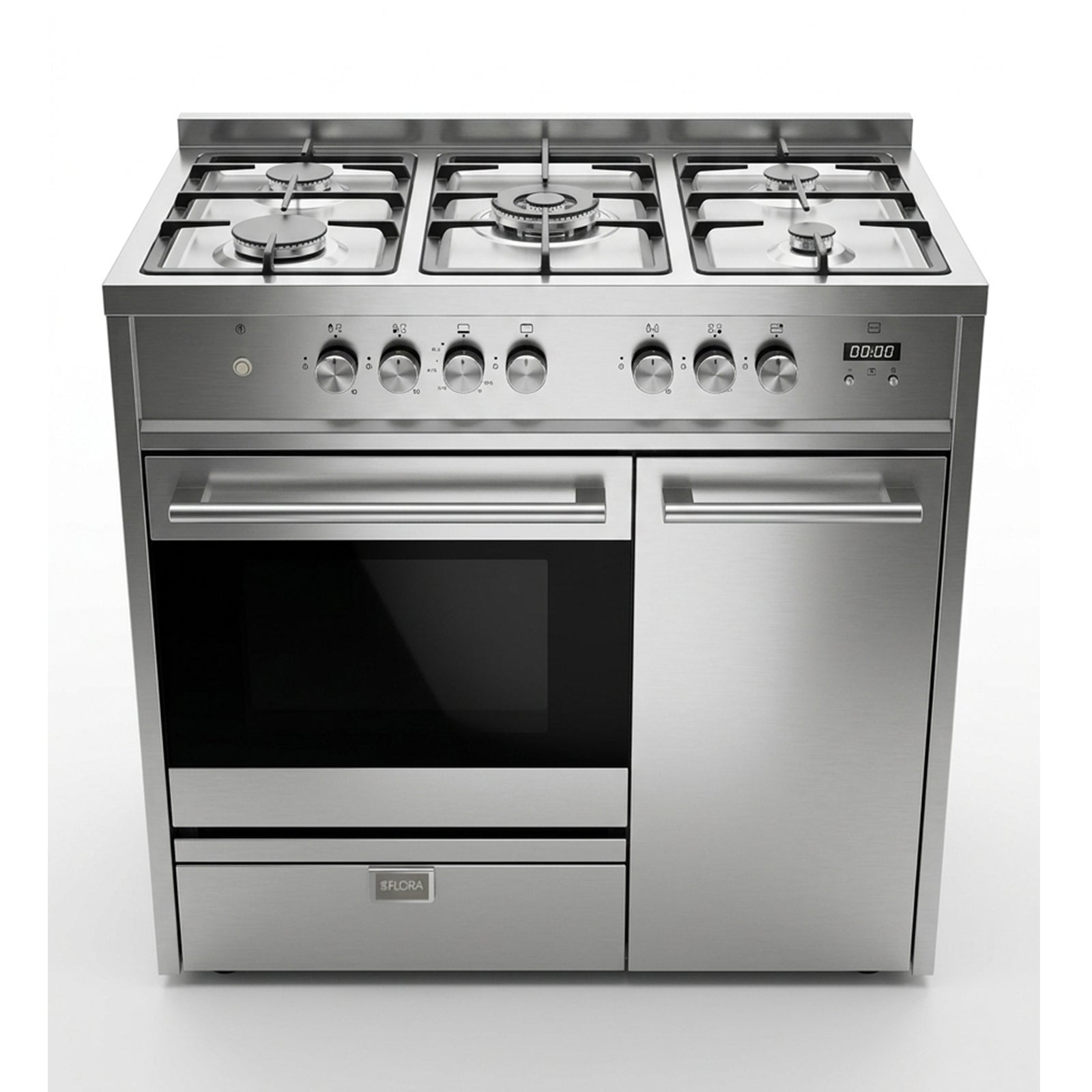 FLORA Cooker Bottle 90 Cm Semi Pro Stainless Steel
