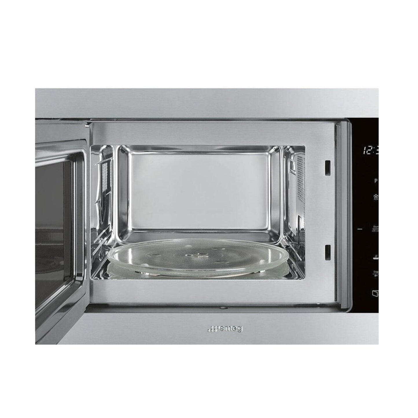 SMEG Microwave Built in 25 L Stainless Steel and Black