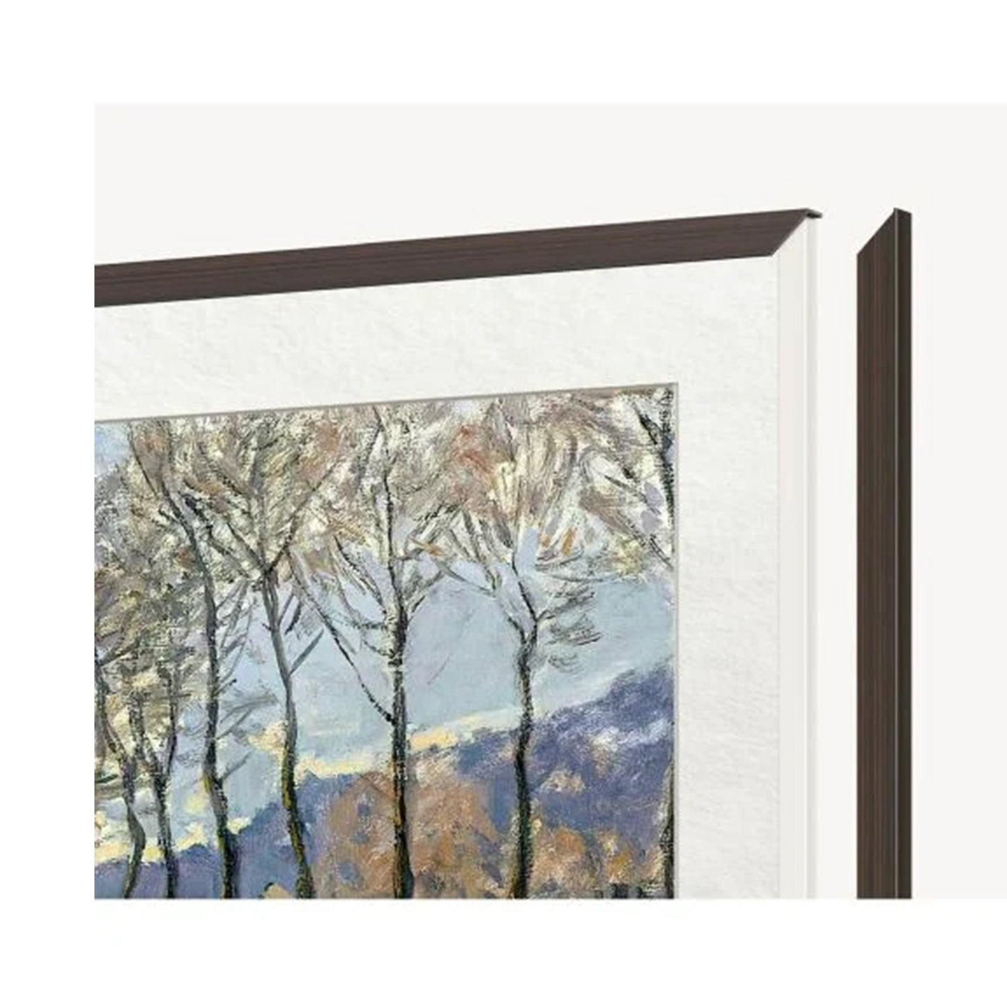 TCL 55" Frame - Dark Oak