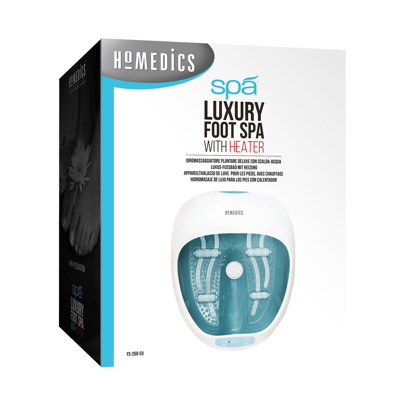 HoMedics Luxury Foot Spa + Heat