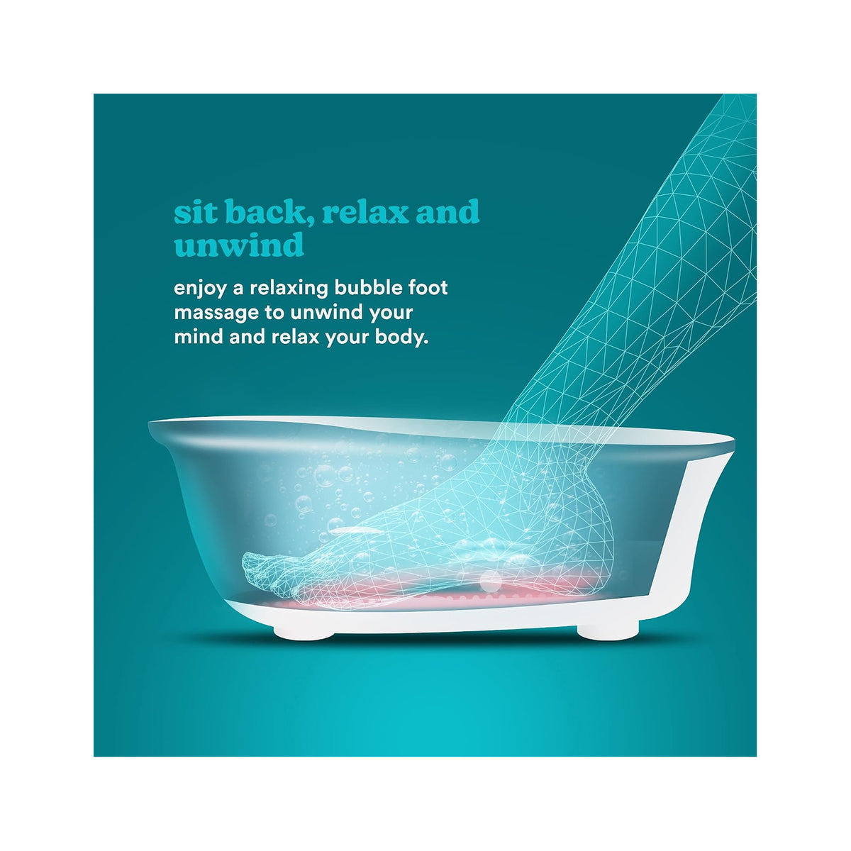 HoMedics Luxury Foot Spa + Heat
