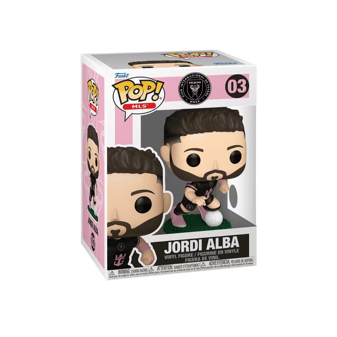 Funko Pop Jordi Alba Inter Miami MLS Soccer figure Funko