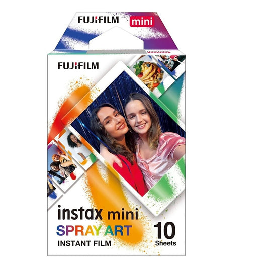 Instax Mini Film (10 Sheets) - Spray Art