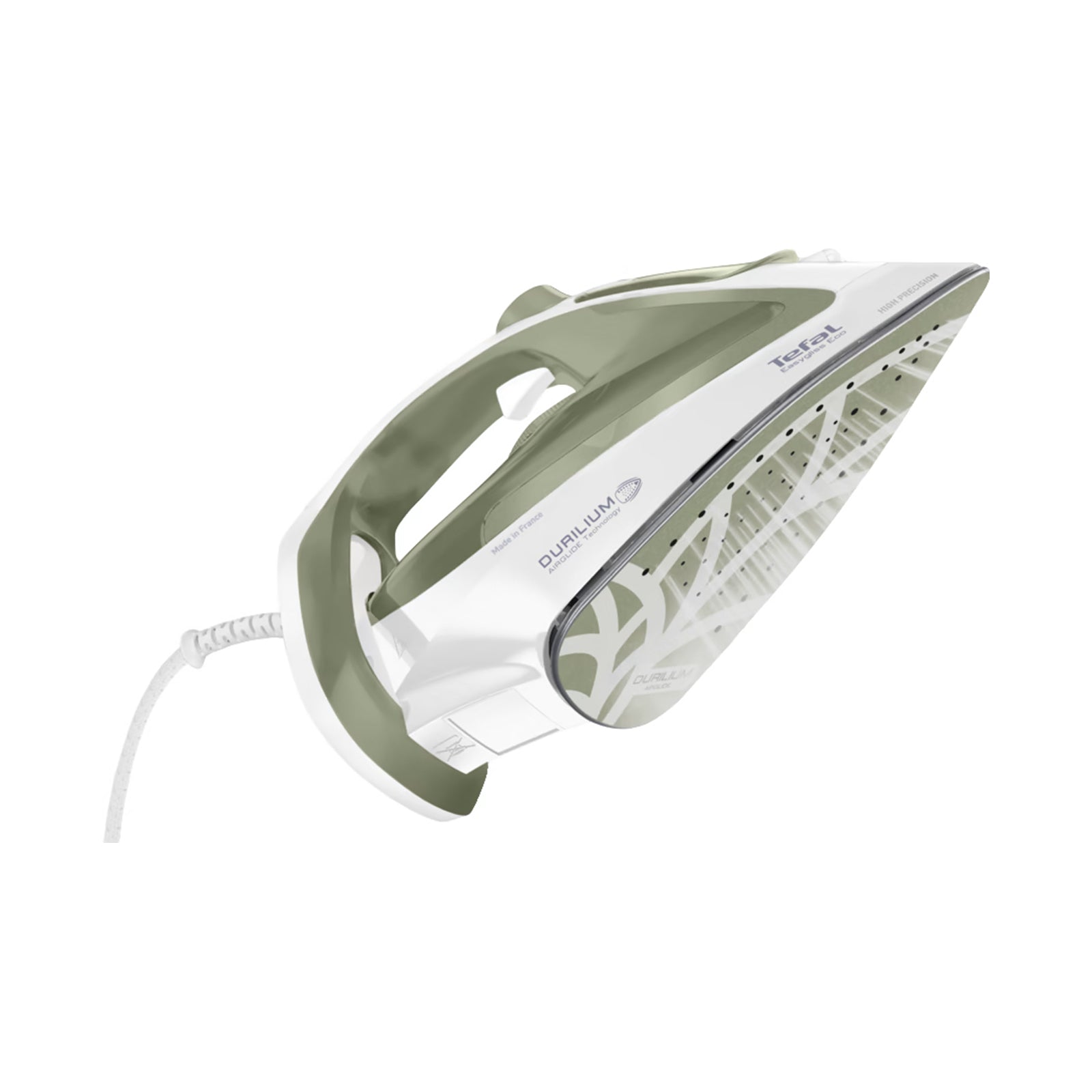Tefal Easygliss Eco Steam Iron White & Green 2800W