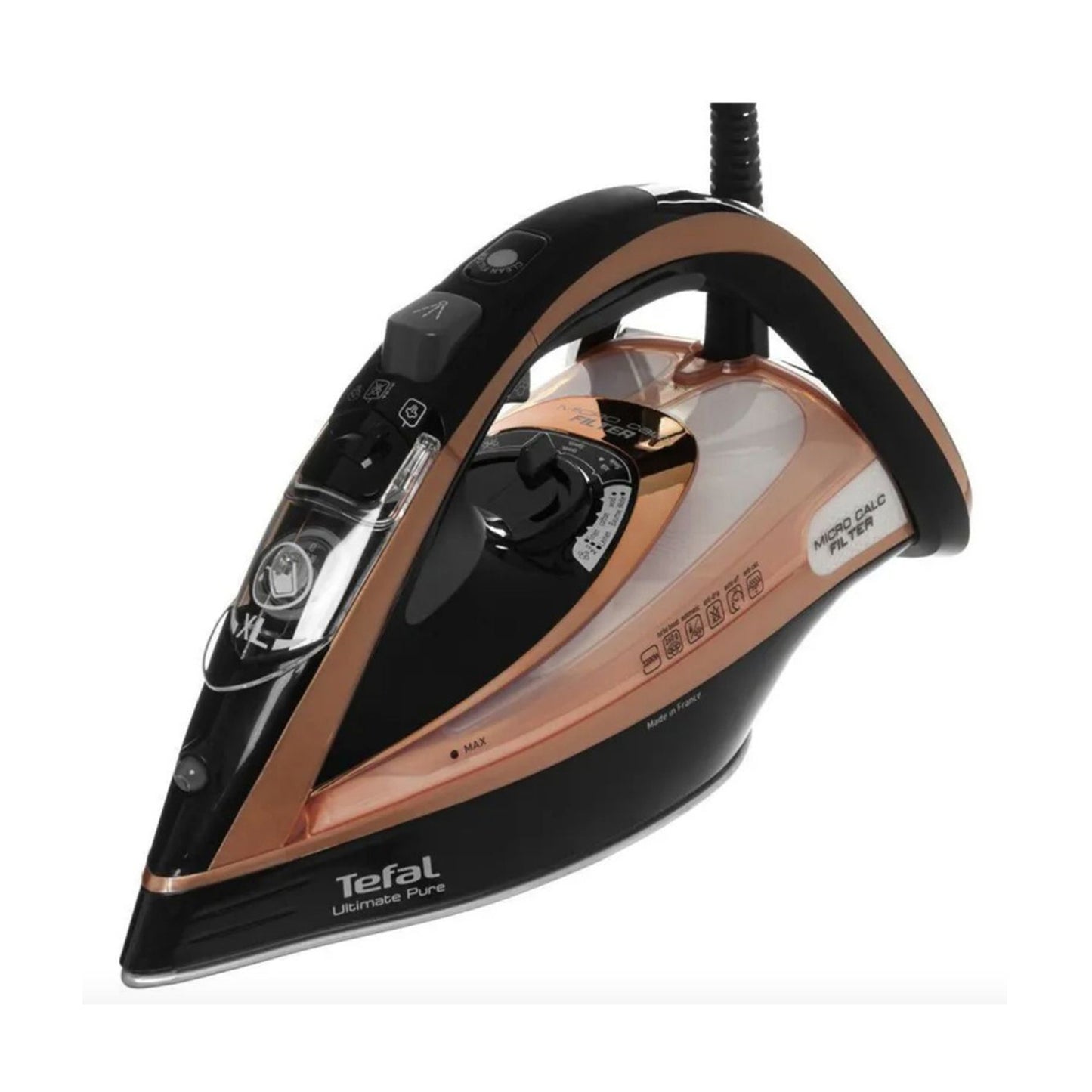 Tefal Steam Iron Ultimate Pure 3200W 260G/Min Durilium