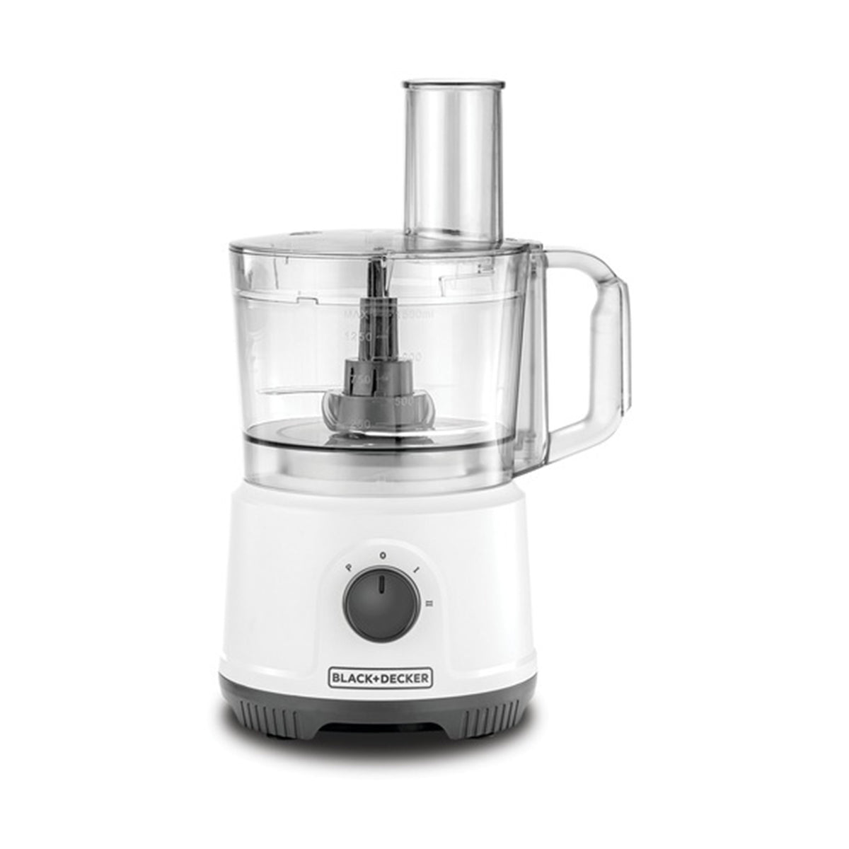 Black+Decker Food Processor 800w 2L White