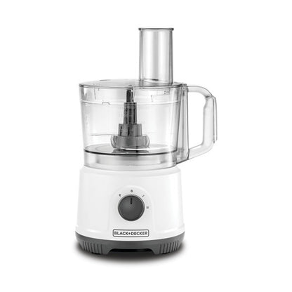 Black+Decker Food Processor 800w 2L White