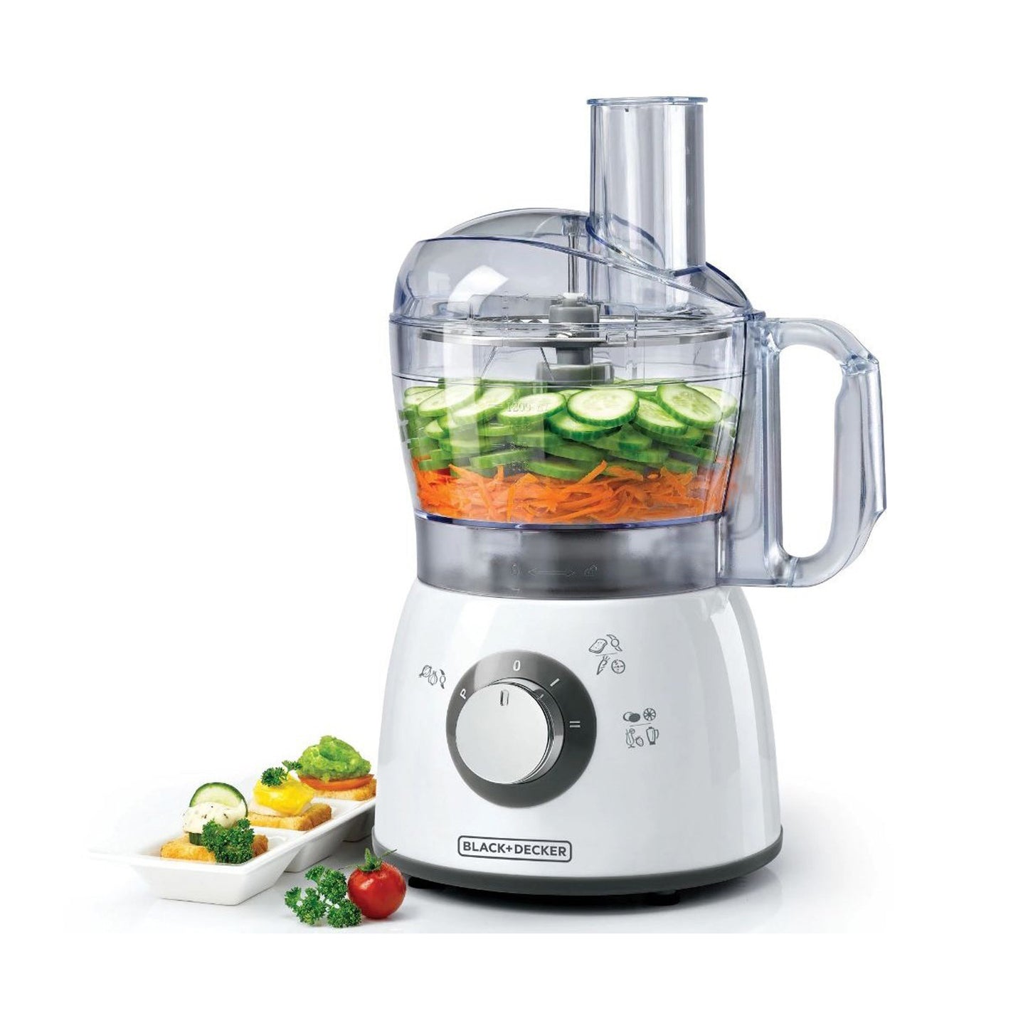 Black & Decker Food Processor 1.2L 400W