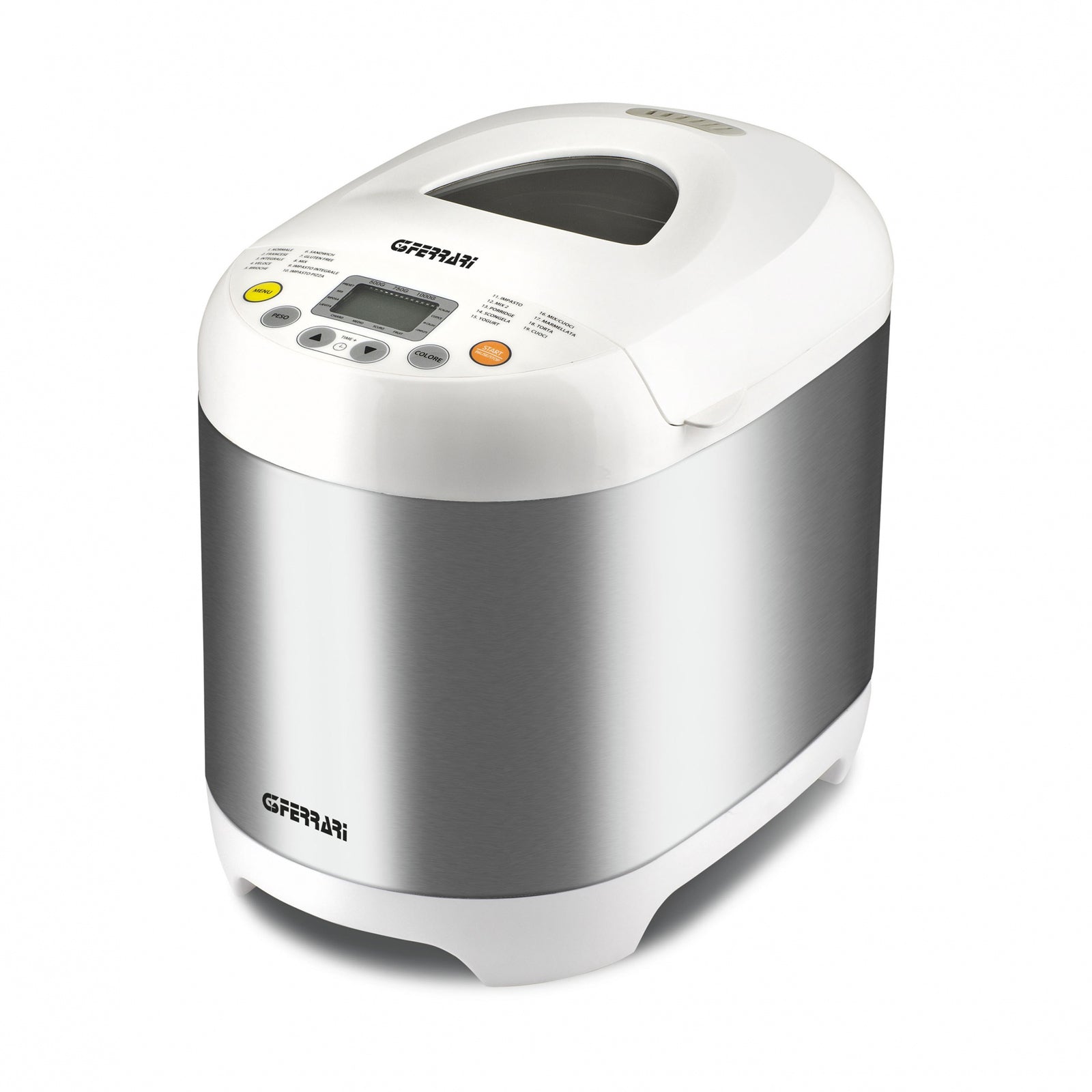 G Ferrari 1000g Bread Maker with 19 Preset Programs