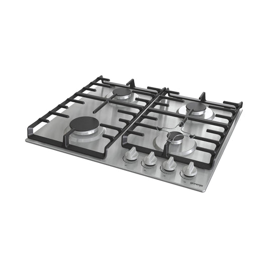 GORENJE Hob 60Cm 4 Gas Burners Safety Inox