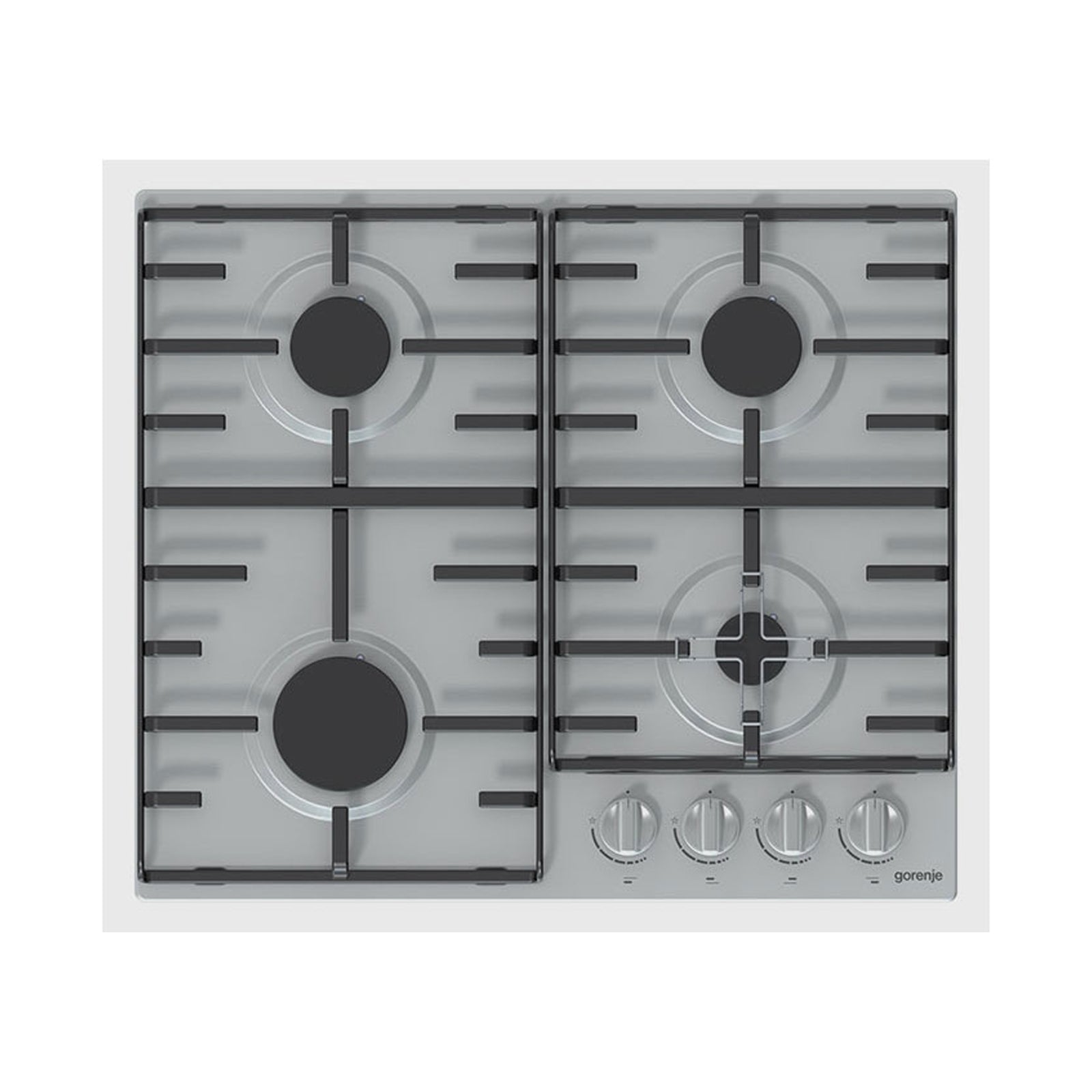 GORENJE Hob 60Cm 4 Gas Burners Safety Inox