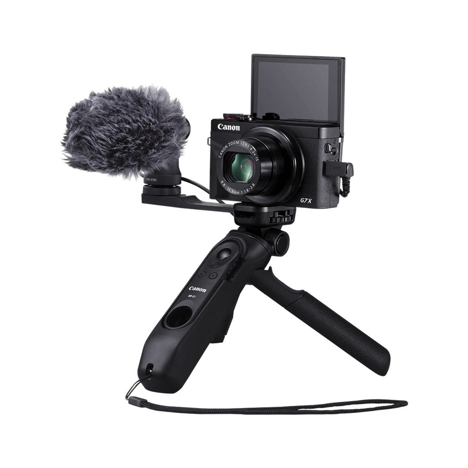 Canon G7X Mark III - Vlogger Kit (64SD+Tripod+Battery+Mic) CANON