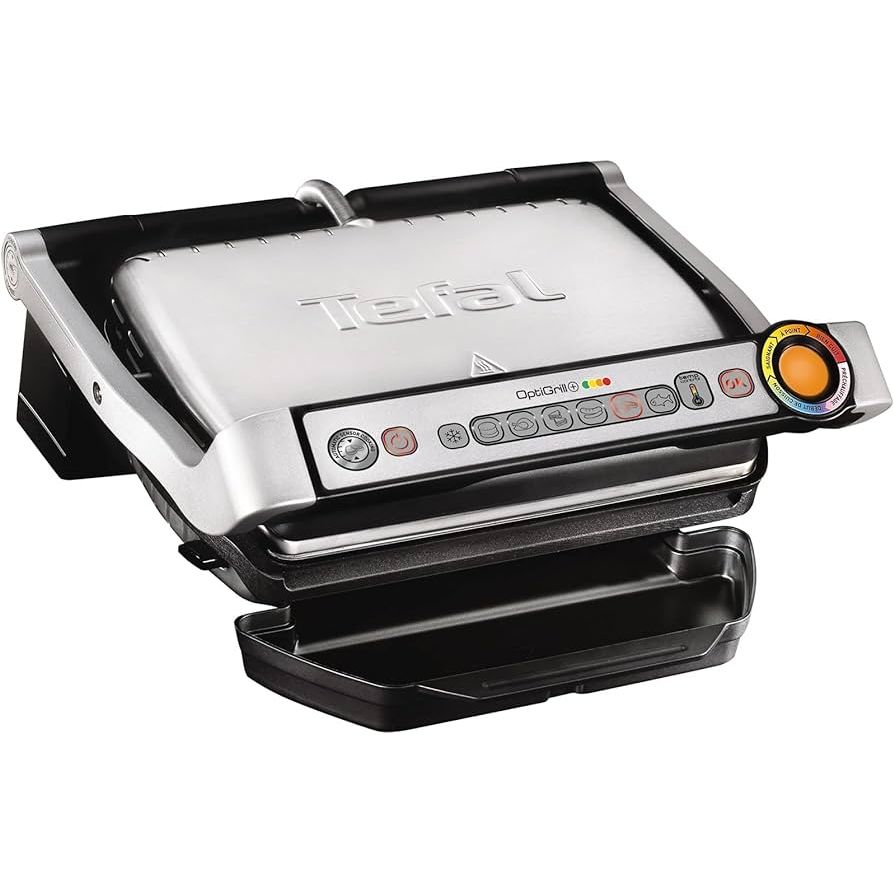 Tefal* Contact OptiGrill non-stick coated plates 30cm x 20Cm