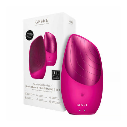 Gesk Sonic Thermo Facial Brush | 6 in 1