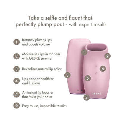 Geske  Lip Plumper Volumizer & Booster 6 In 1 Pink