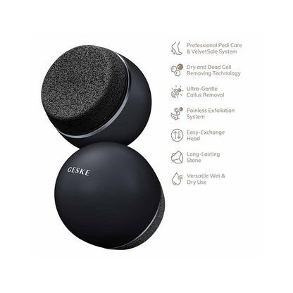 Geske Electric Stone Callus Remover Black