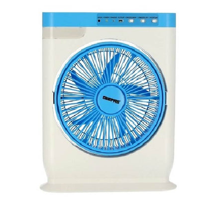 Geepas Rechargeable Box  Fan 12 Inch