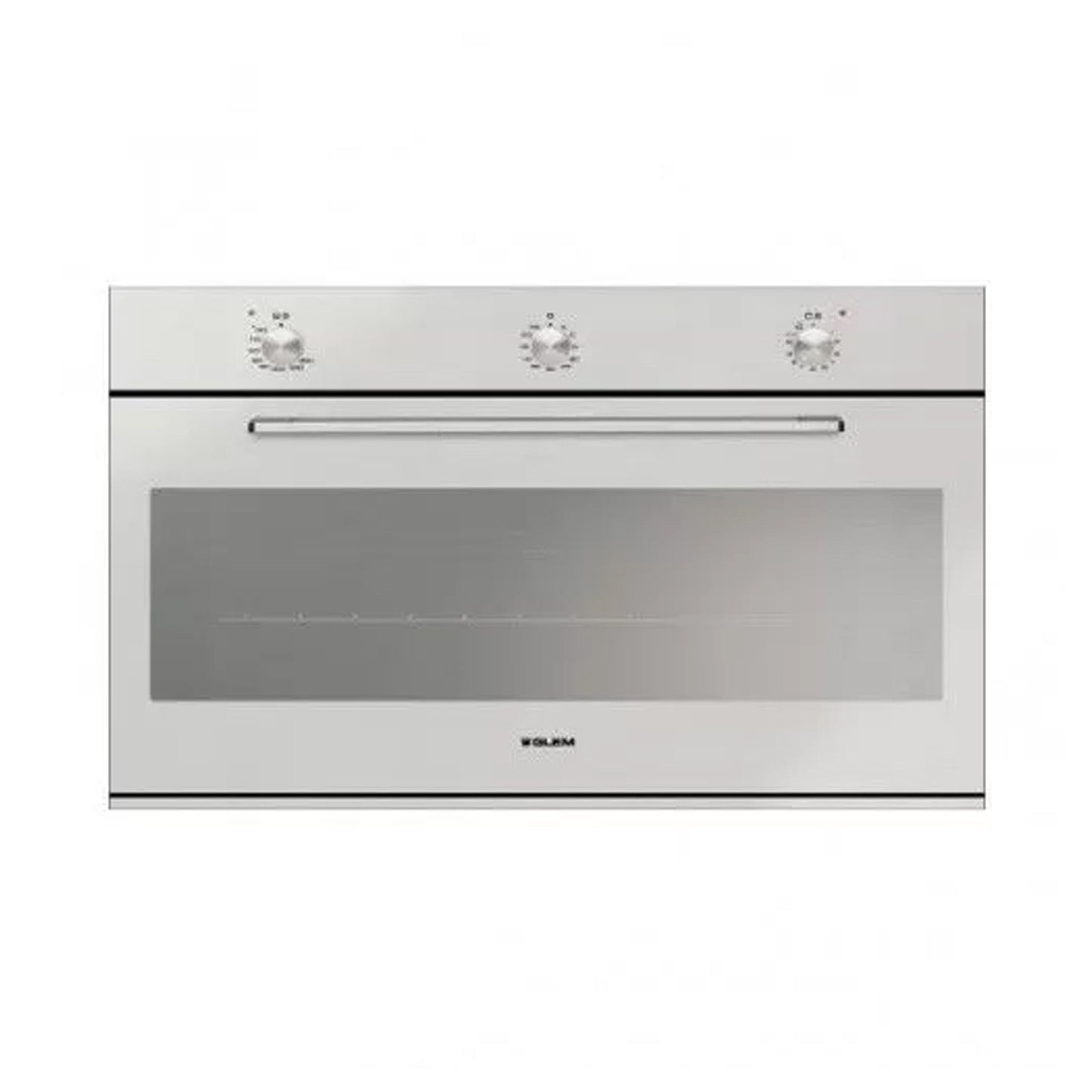 G.GAS Oven 90Cm Gas Gas With Fan Inox