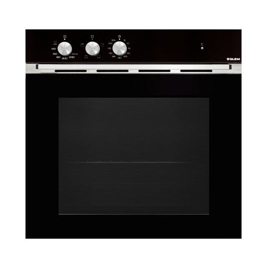 G.GAS Oven 60Cm Gas Gas Safety Ignition Black