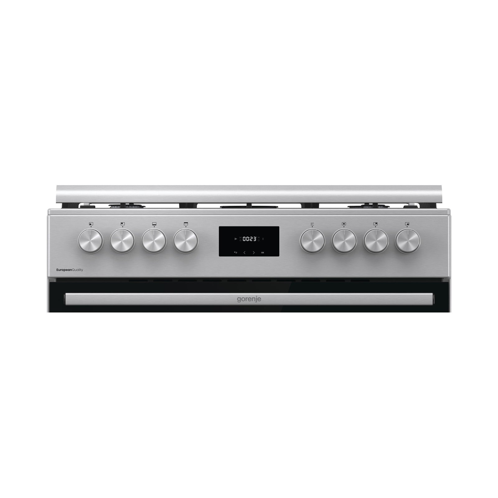 GORENJE Cooker 90 cm Wide Safety Convection Inox