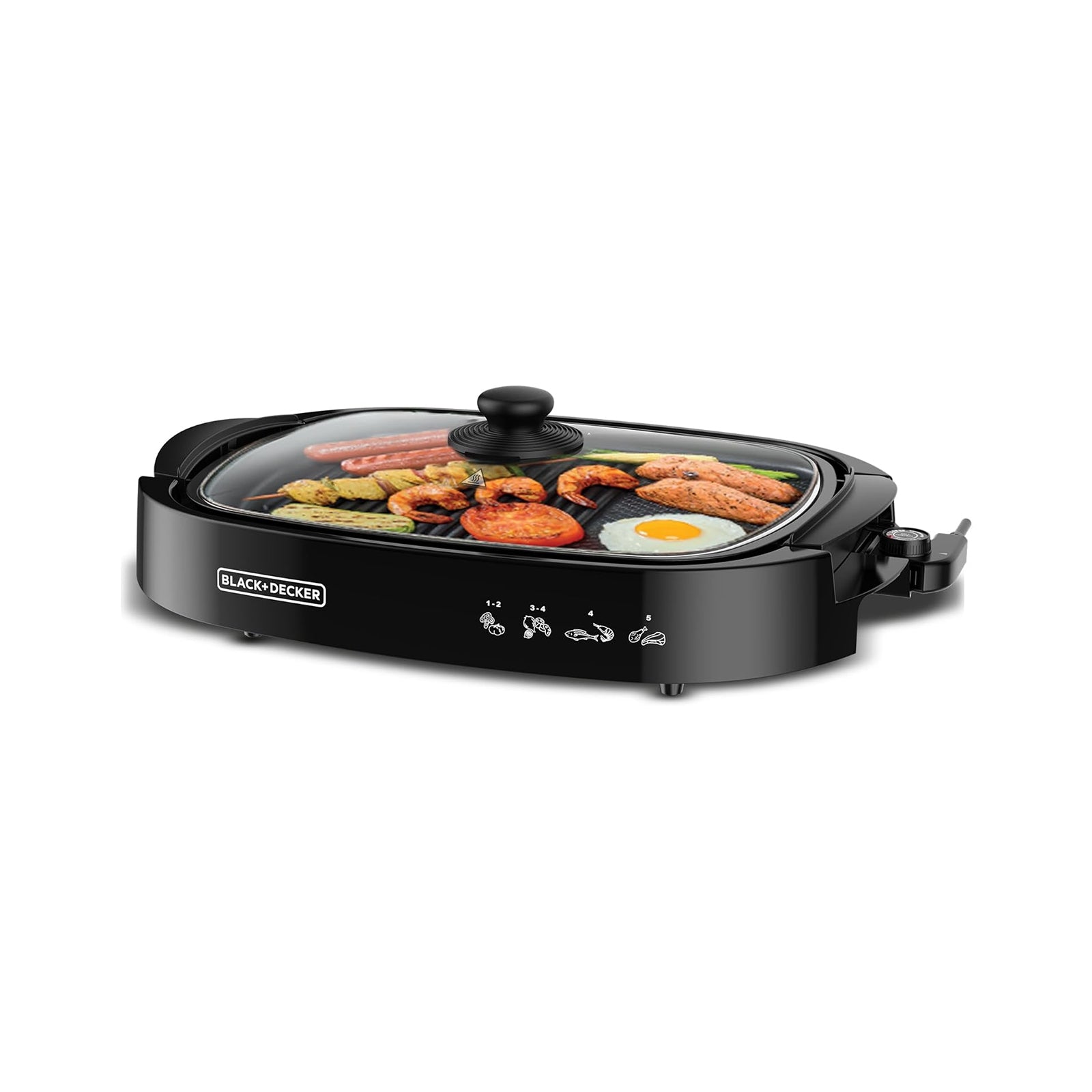 Black+Decker Electric Health Grill, 1500W BLACK & DECKER