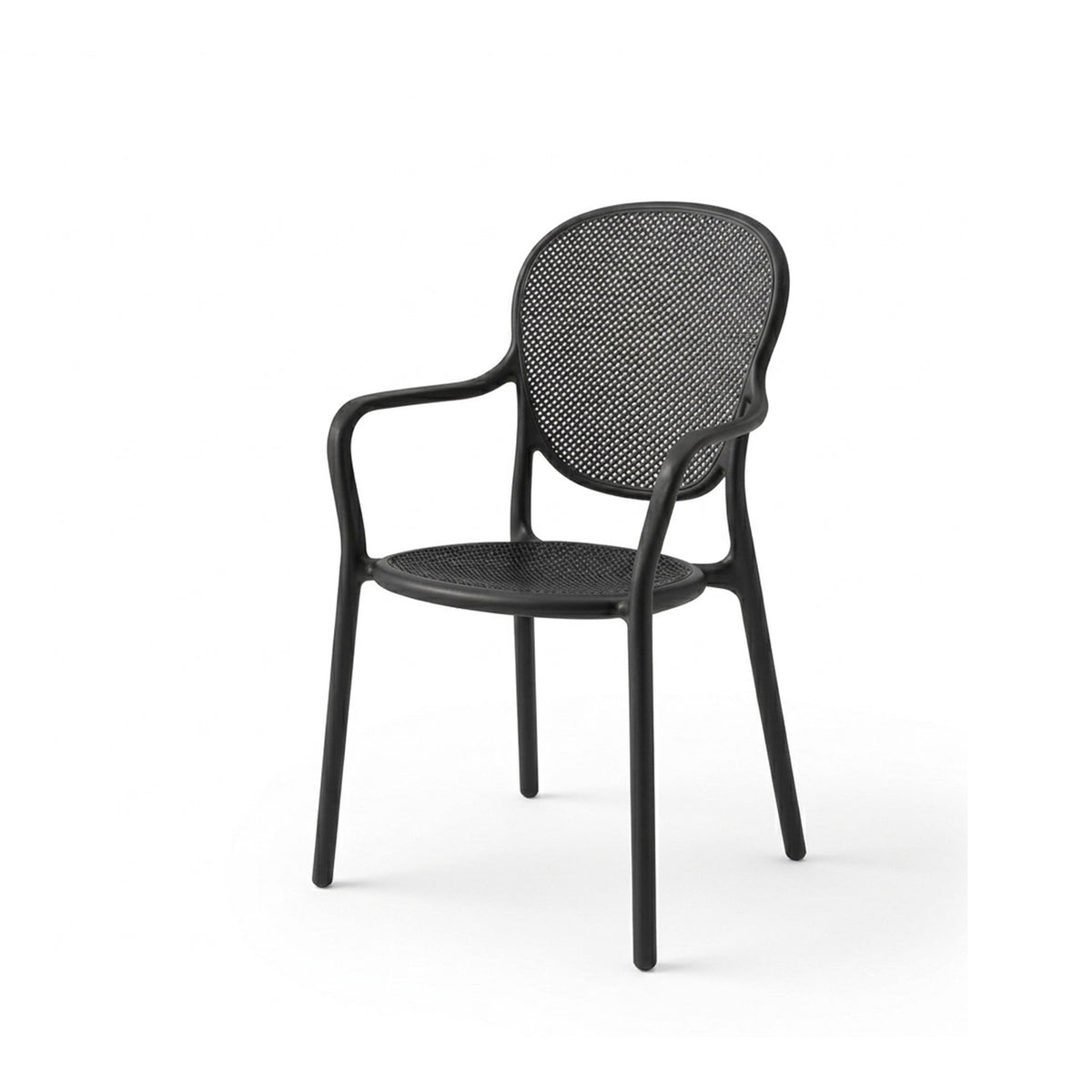Glora black chair, timeless design CHN