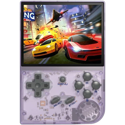 ANBERNIC HANDHELD GAME - 3.5 INCH IPS SCREEN - PURPLE