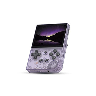 ANBERNIC HANDHELD GAME - 3.5 INCH IPS SCREEN - PURPLE