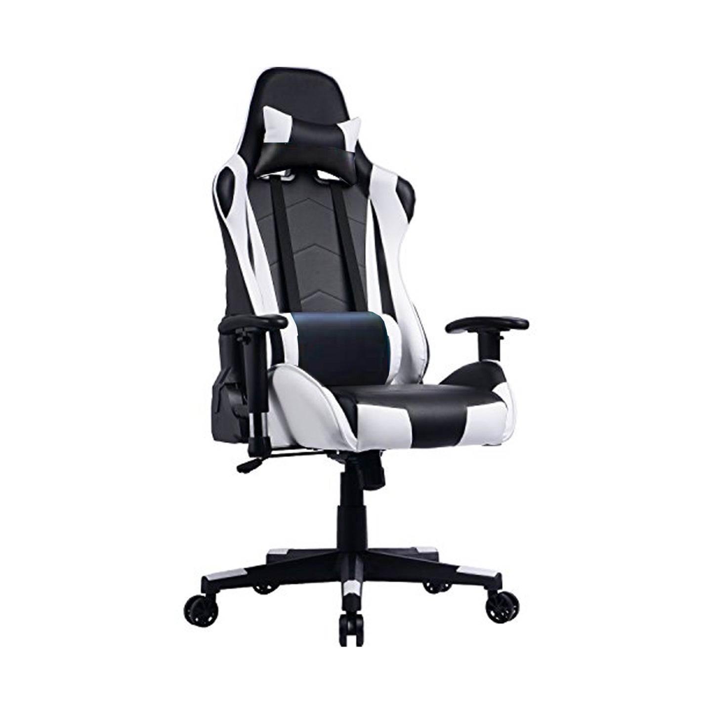 GAMING CHAIR - BLACK/WHITE