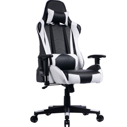 GAMING CHAIR - BLACK/WHITE