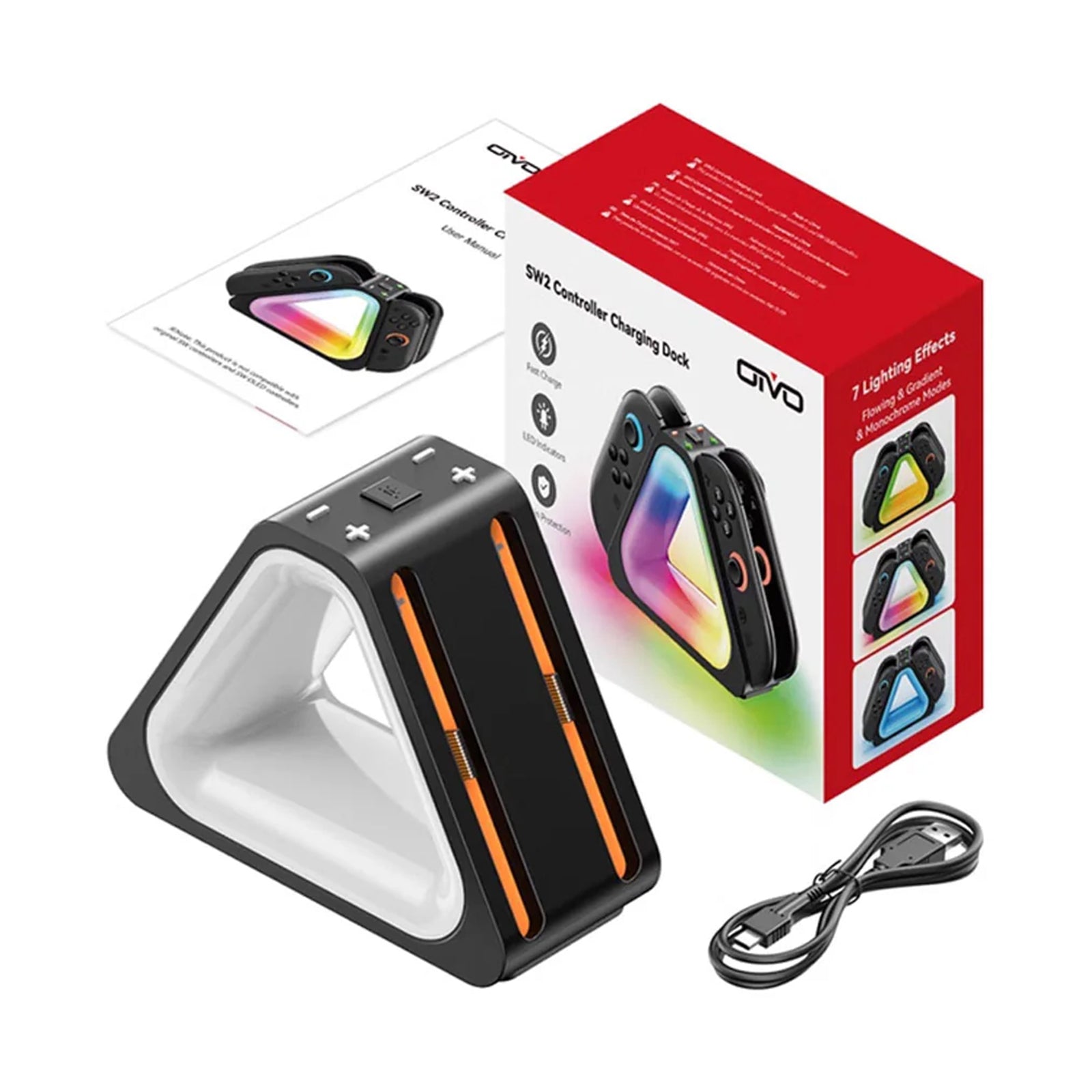 OTVO SW2 Controller Charging Dock For Nintendo Switch 2