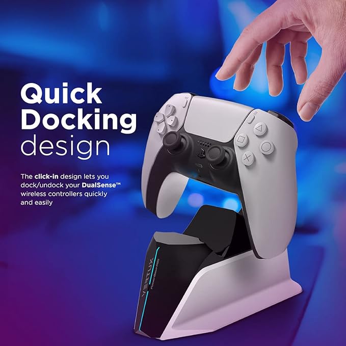 VERTUX DualDock Charging Hub for PS5 DualSense™ Controller