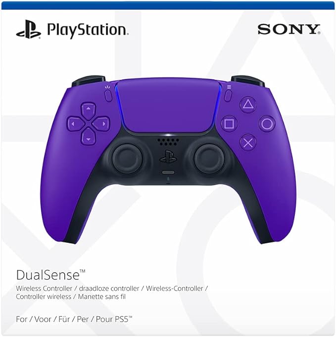 SONY PS5 DUALSENSE W/L CONT - PURPLE BULK