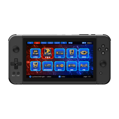 POWKIDDY X70 HANDHELD GAME CONSOLE WITH HD SCREEN - BLACK